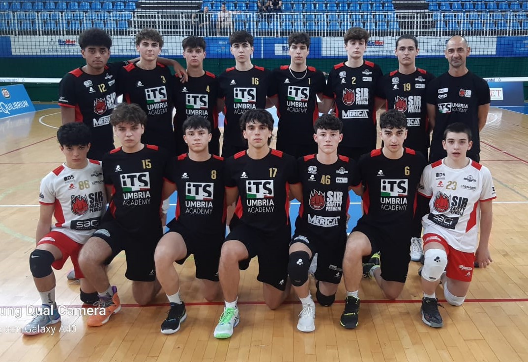 TERMINA IL VIAGGIO DELL’UNDER 17 ALLE FINALI NAZIONALI - SIR SUSA VIM PERUGIA – SETTORE GIOVANILE ITS UMBRIA ACADEMY