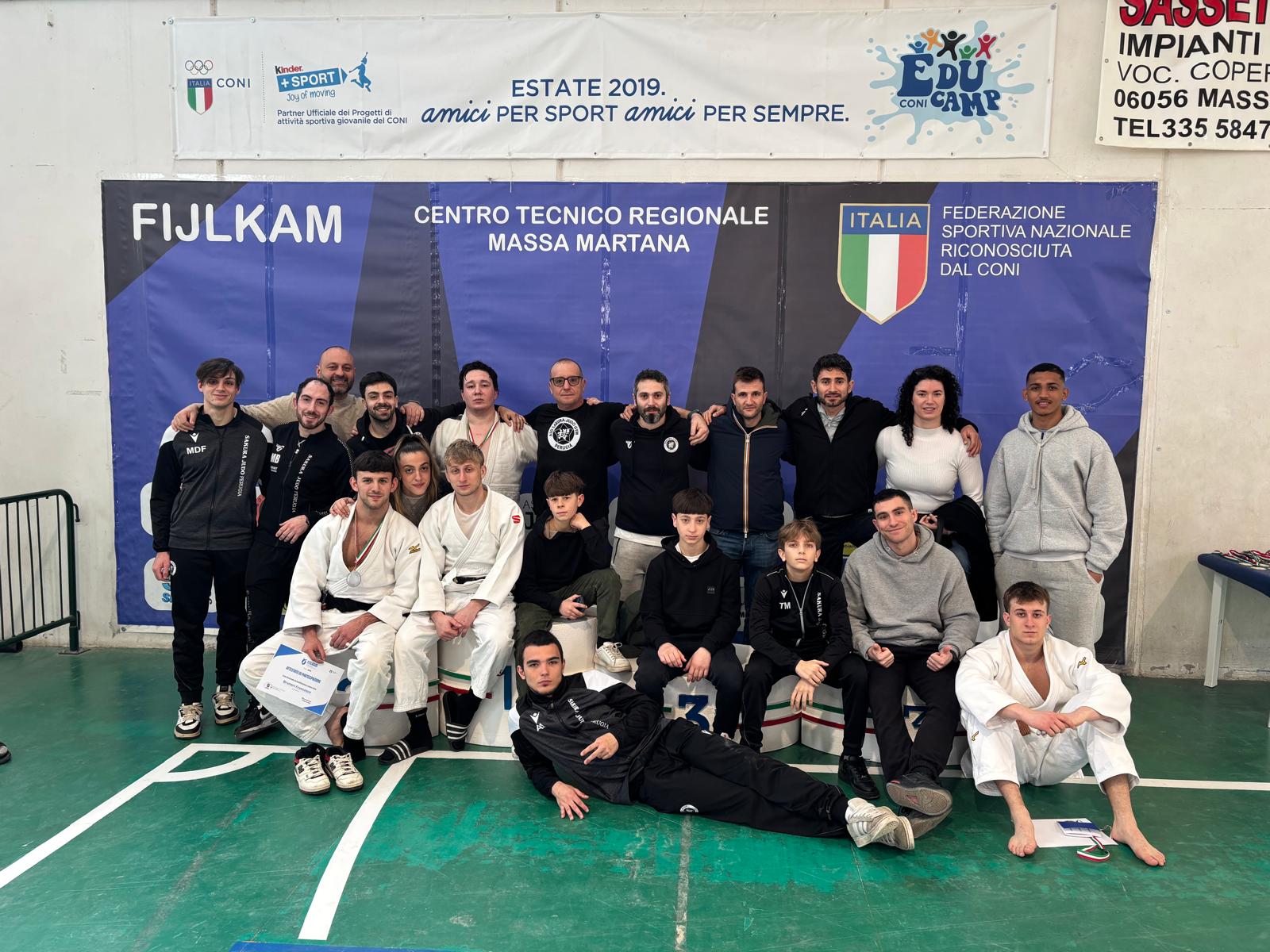Sakura Judo Ponte San Giovanni in grande forma: tre pass per le finali di Coppa Italia e un marzo ricco di successi
