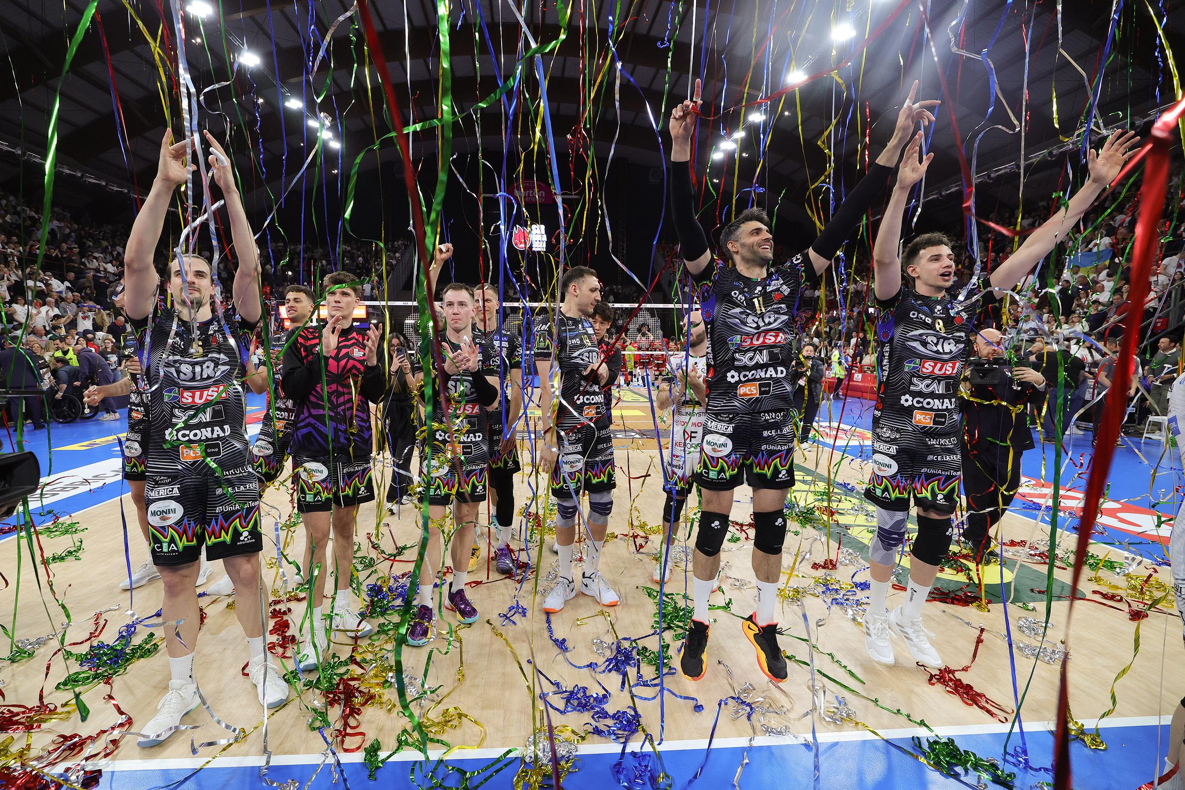 FINALI SCUDETTO: PERUGIA PARTE AVANTI NELLA SERIE CON UN NETTO 3-0 SULLA LUBE!